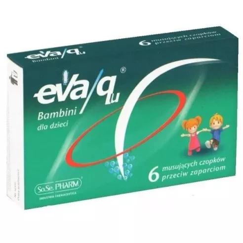 Eva/qu Bambini, 6 czopków.