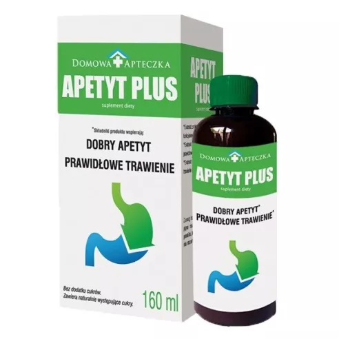 Apetyt PLUS, 160 ml. Domowa apteczka