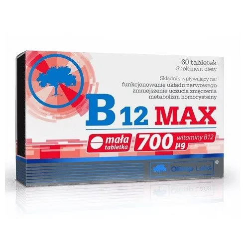 B12 MAX, 60 Tabletek.(Olimp)