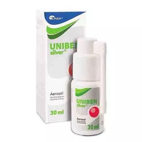 Uniben Silver - AEROZOL, 30 ml.