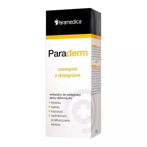 Paraderm z dziegciem, Szampon, 150 ml.