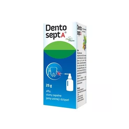 Dentosept A z aplikatorem, 25 ml.