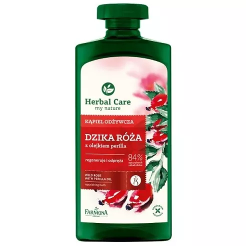 Farmona Herbal Care, Odżywcza kąpiel Dzika Róża, 500 ml.