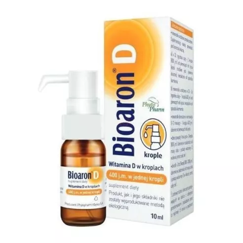 Bioaron D 400 j.m.- KROPLE, 10 ml.