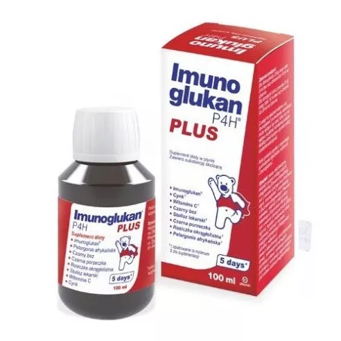 ImunoGlukan PLUS - SYROP, 100 ml.