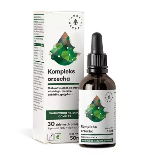 Kompleks Orzecha KROPLE 50 ml. Aura Herbals.