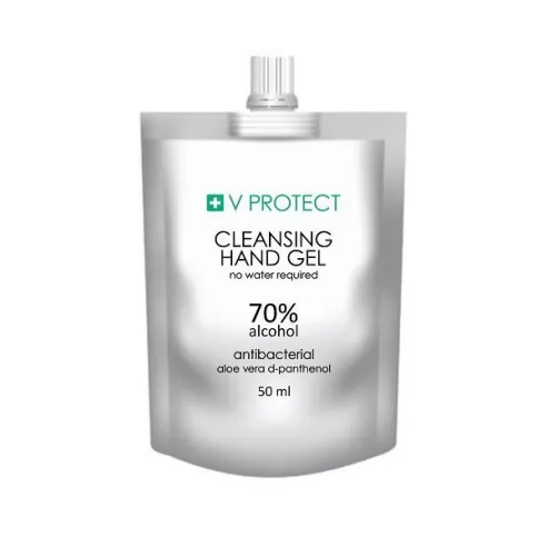 V Protect ŻEL do rąk antyseptyczny 70%, 50 ml. (koronawirus)