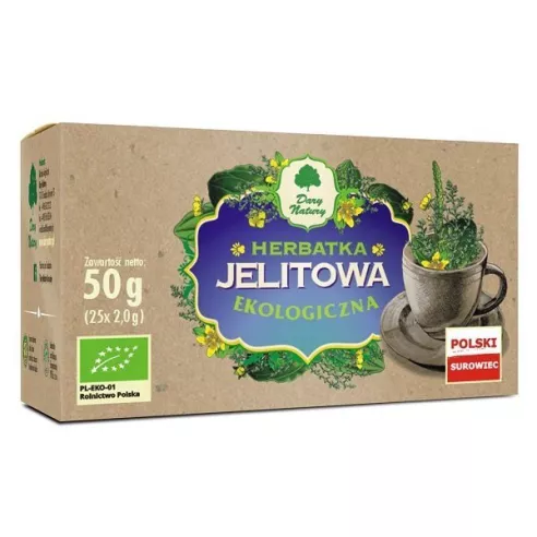 Herbatka FIX Jelitowa EKO, 25 x 2 g. Dary Natury