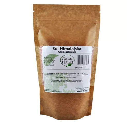 Sól Himalajska gruboziarnista, 500 g. Natur Planet