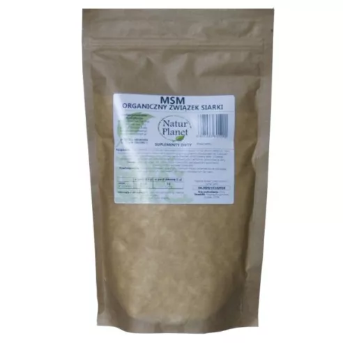 MSM siarka organiczna w proszku, 200 g. Natur Planet