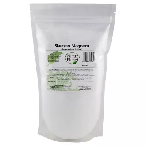 Siarczan magnezu, 500 g. Natur Planet