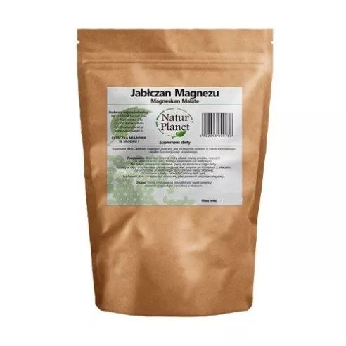 Jabłczan Magnezu proszek, 250 g. Natur Planet.