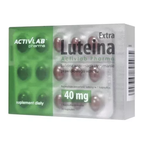 Luteina Extra, 30 kapsułek. ActivLab.