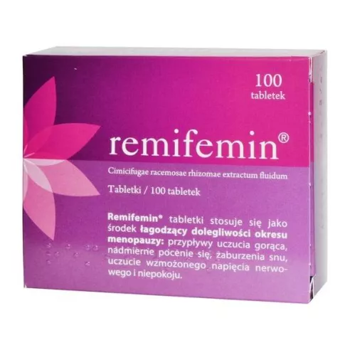 Remifemin, 100 tabletek.