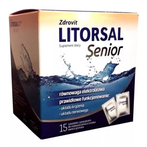 Litorsal Senior, 15 saszetek.