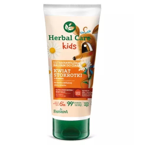 Herbal Care Kids Ultranawilżający balsam do ciała, 200ml  