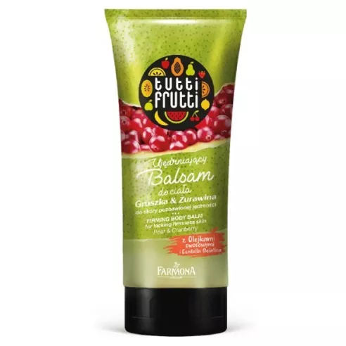 Farmona Tutti Frutti, BALSAM do ciała Gruszka & Żurawina, 200 ml.