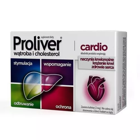 Proliver CARDIO, 30 tabletek.