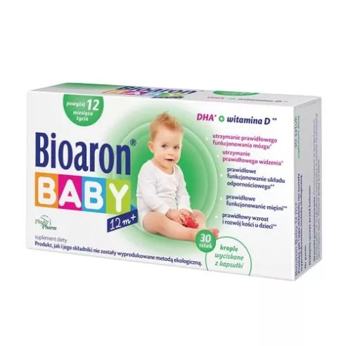 Bioaron Baby 12+ 30 kapsułek wyciskanych.