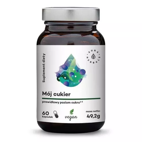 Mój Cukier, 60 kapsułek. Aura Herbals