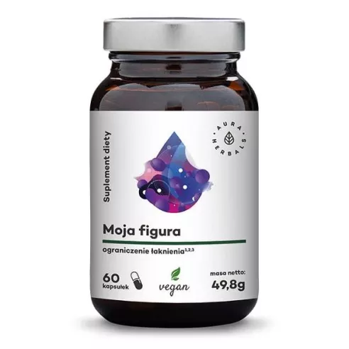 Moja Figura, Ograniczenie łaknienia, 60 kapsułek. Aura Herbals