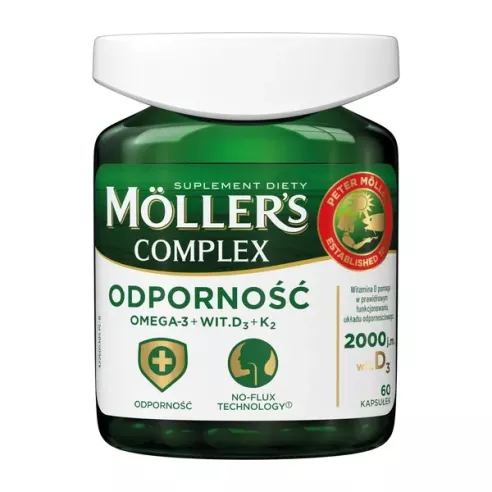 Mollers COMPLEX Odporność, 60 kapsułek.