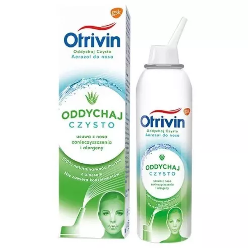 Otrivin Oddychaj czysto, AEROZOL do nosa, 100 ml.