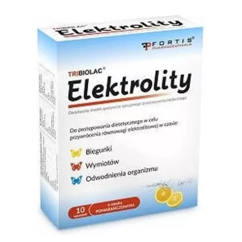 Tribiolac Elektrolity, 10 saszetek.