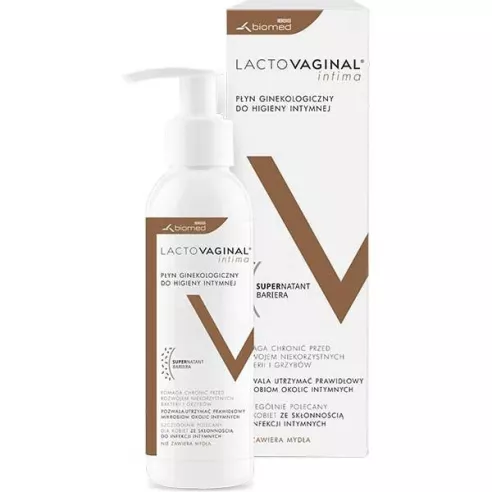 Lactovaginal Intima - PŁYN do higieny intymnej, 300 ml.