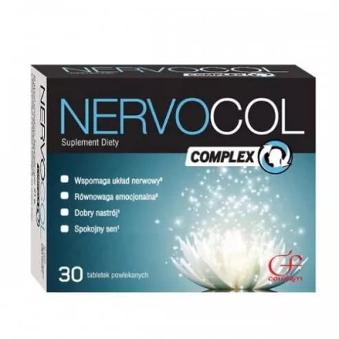 Nervocol Complex, 30 tabletek. Colfarm