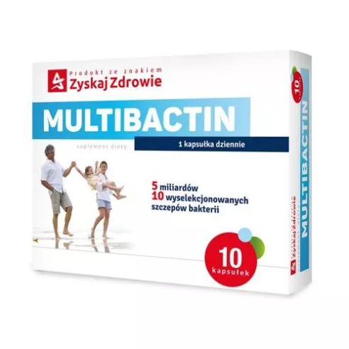 Multibactin, 10 kapsułek. Zyskaj Zdrowie