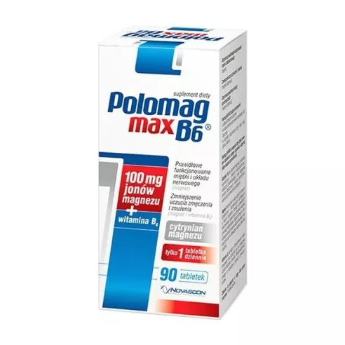 Polomag B6 MAX, 90 tabletek.