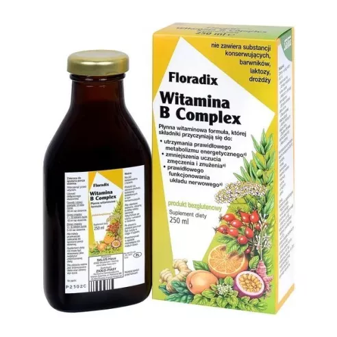 Floradix Witamina B Complex, 250 ml.