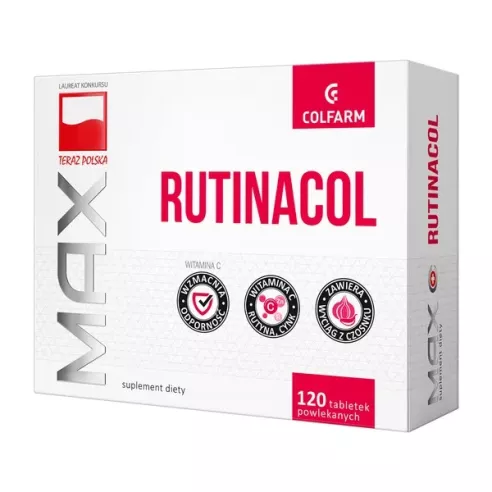 MAX Rutinacol, 120 tabletek. Colfarm