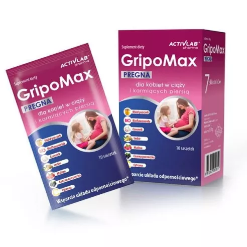 GripoMax PREGNA, 10 saszetek. ActivLab