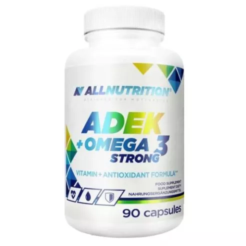 ADEK + Omega-3 Strong, 90 kapsułek. AllNutrition