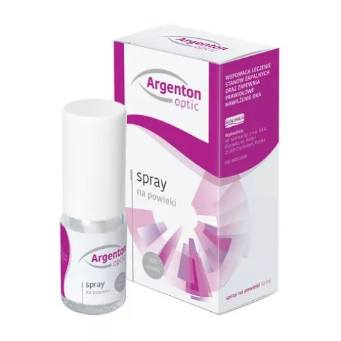 Argenton Optic, SPRAY na powieki, 10 ml.