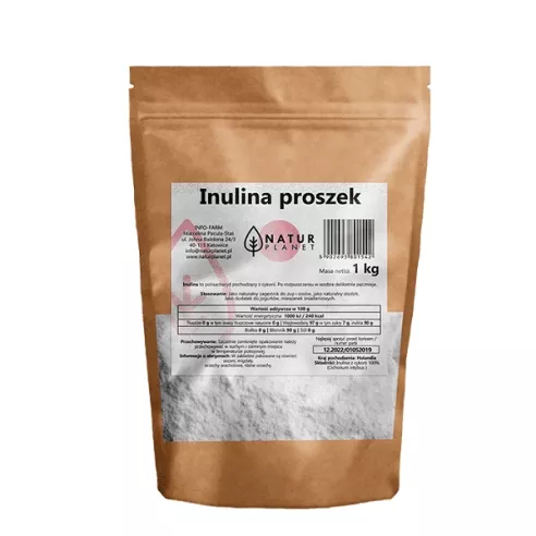 Inulina Proszek, 1000 g. Natur Planet.