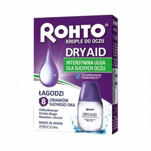 Rohto Dry Aid Krople, 10 ml.