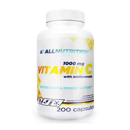 Vitamin C 1000 mg, 200 kapsułek. Allnutrition