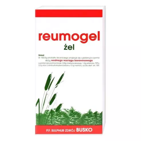 Reumogel ŻEL borowinowy, 130 g. Busko