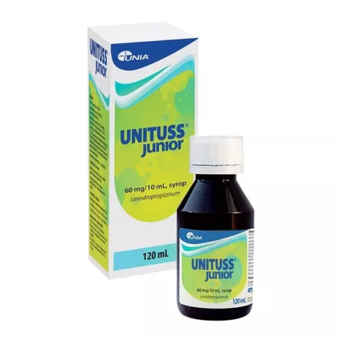 Unituss Junior SYROP, 120 ml. Unia