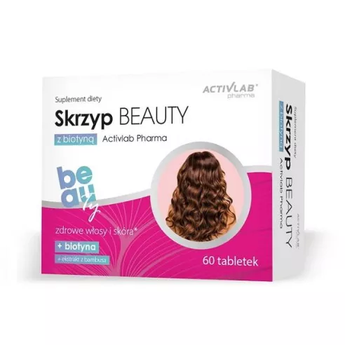 Skrzyp BEAUTY z Biotyną, 60 tabletek. ActivLab