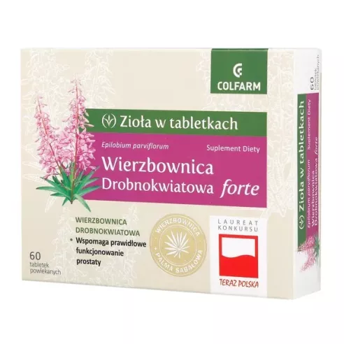 Wierzbownica drobnokwiatowa FORTE, 60 tabletek. Colfarm