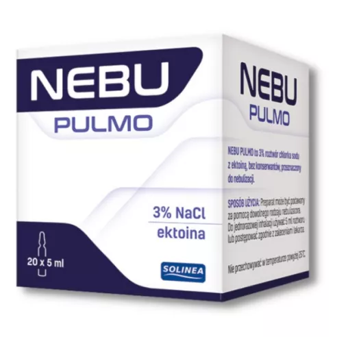 Nebu-Pulmo 3%, 20 ampułek. Solinea