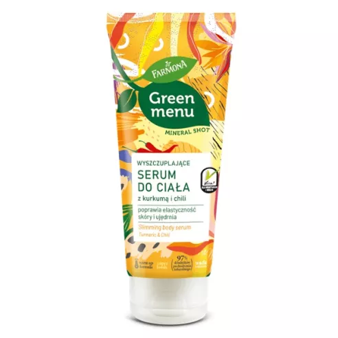 Green Menu, SERUM do ciała z Kurkumą i Chili, 200 ml. Farmona