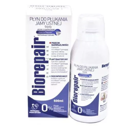 BioRepair PŁYN do płukania jamy ustnej Gęsty, 500 ml.