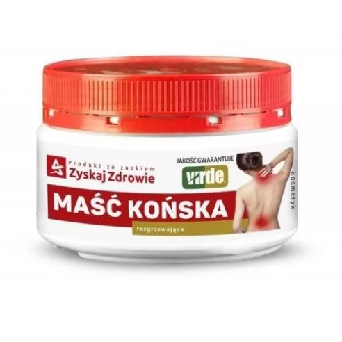 Maść Końska Rozgrzewająca, 350 g. Zyskaj Zdrowie/Virde