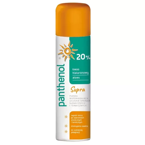 Panthenol 20% Supra PIANKA, 150 ml. Biovena