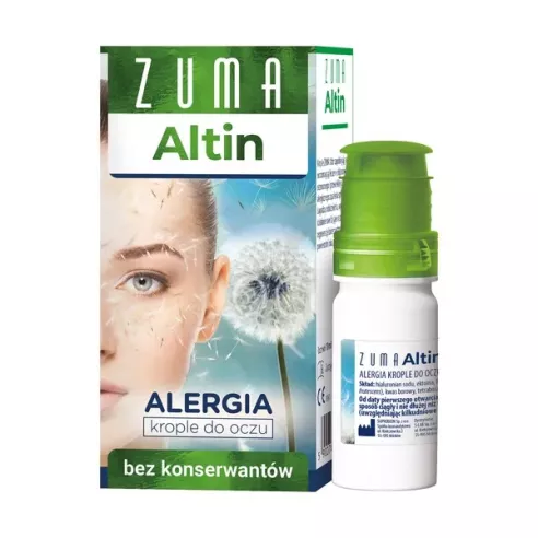 Zuma Altin Alergia, KROPLE do oczu, 10 ml.